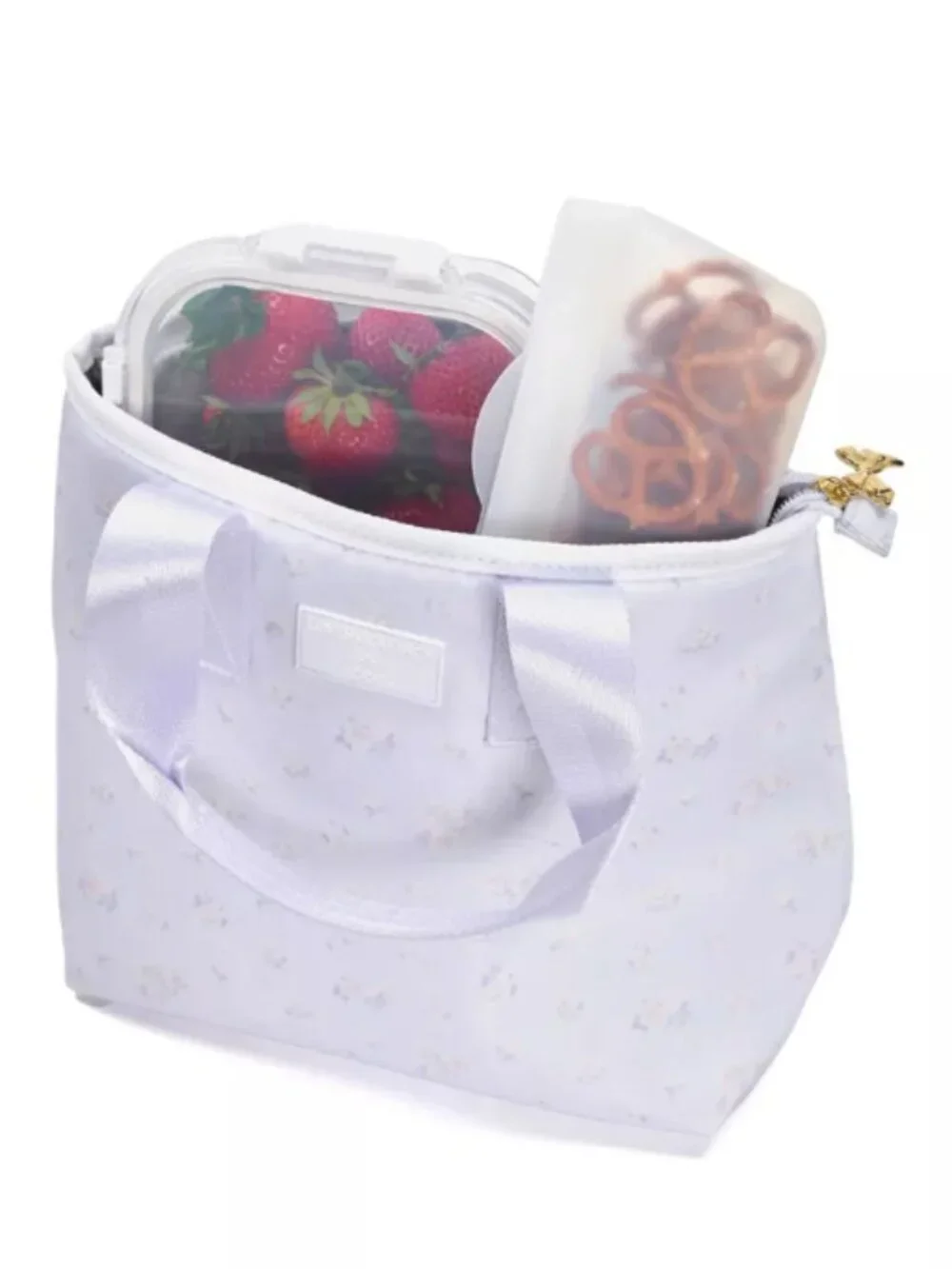 LoveShackFancy x Target - Yoobi Everblooming Rosettes Ditsy Lunch Tote Bag